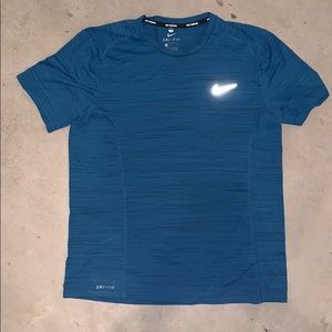 Blue Nike Running Dri-Fit T-Shirt